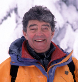 Jack Christie, suthor, broadcaster, and host, in the great outdoors at Sun Peaks in January 2004.