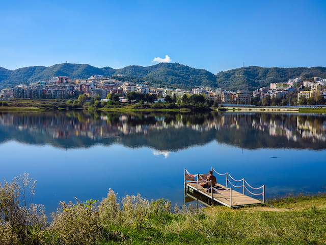 Tirana Albania - Inner city lake copy