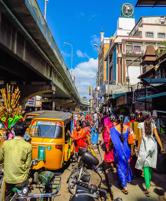 Pondy Bazaar area - Chennai