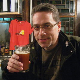 Portrait of Vancouver beer travel writer, Rick Green.