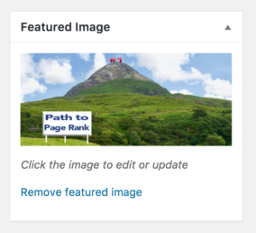 wordpress featured image